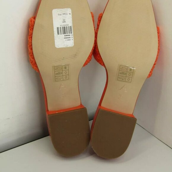 NEW ANTHROPOLGIE Womens Coralie Mule Slide Cushion Square Toe Heel Size 5.5 - Picture 2 of 10